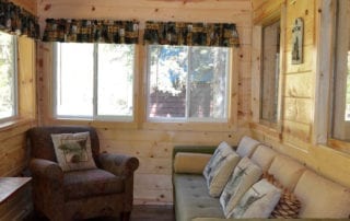 Spokane Cabin interior