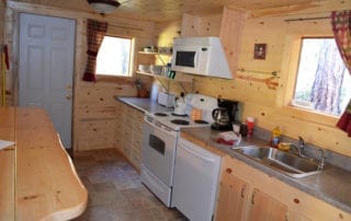Spokane Cabin kitchen