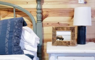 Minnesota Ridge Cabin bedroom side dresser