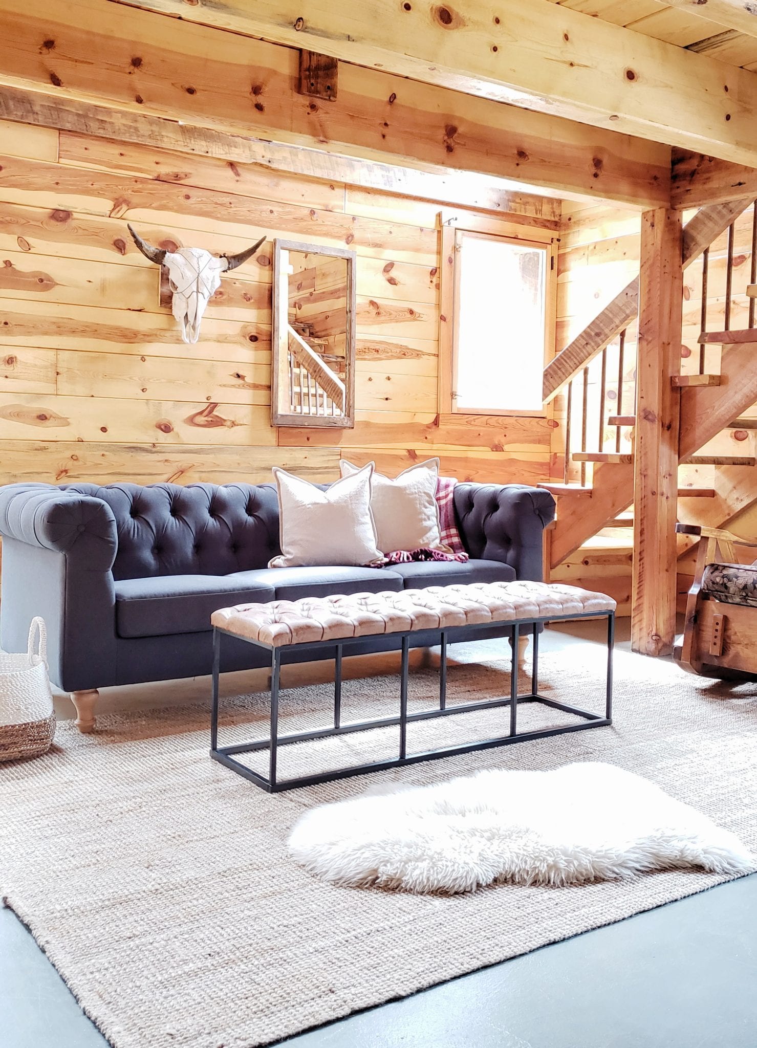 The Barn living room